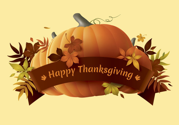 感恩节插画素材ID：132363832