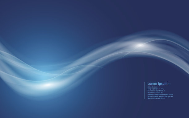 矢量抽象线波平滑设计背景图片下载