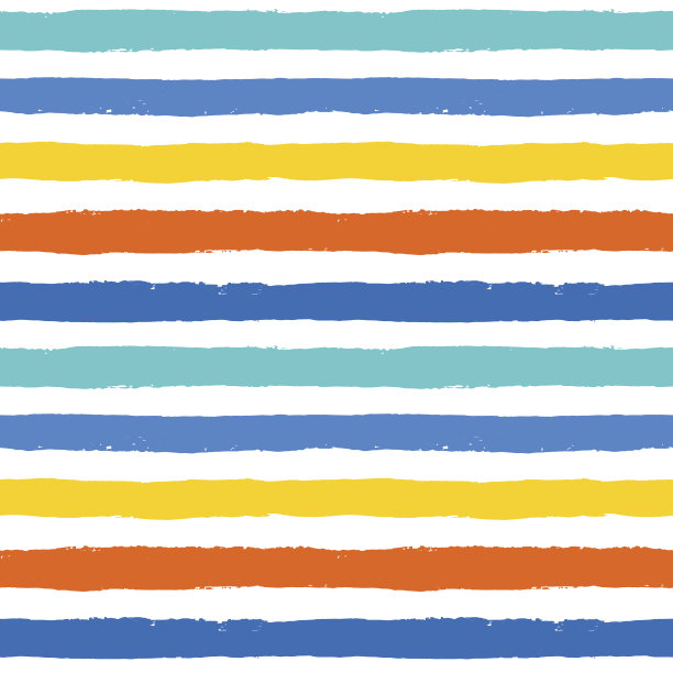 矢量画笔笔触彩色无缝模式图片下载