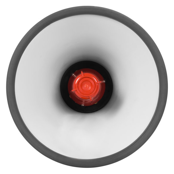 一个扩音器的特写图片下载