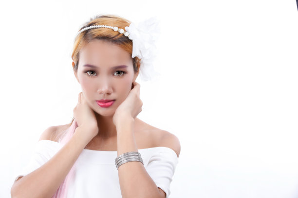 亚洲女性的肖像图片下载