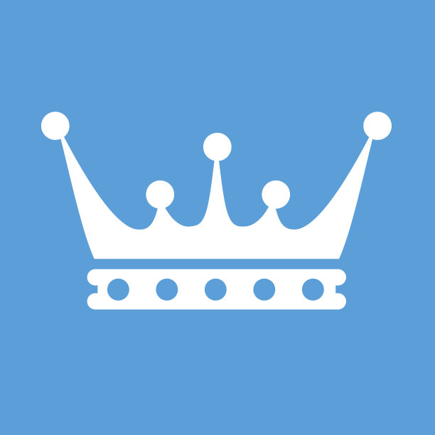 白色皇冠图标图片下载