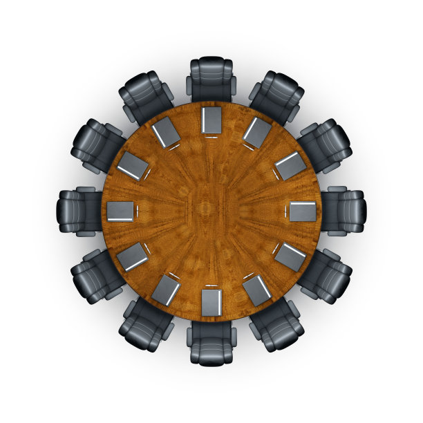 会议桌时钟图片下载