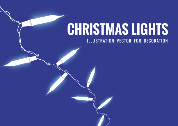 圣诞灯图片下载