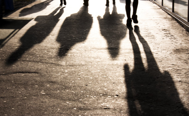 城市的阴影图片下载