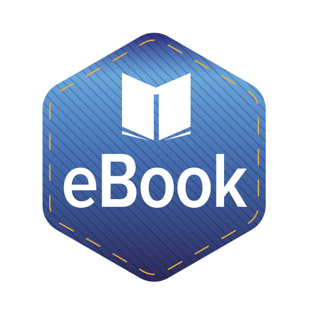 电子书图标符号矢量图片下载