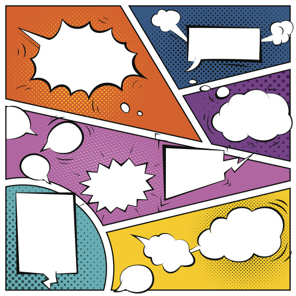 漫画讲话泡沫图片下载