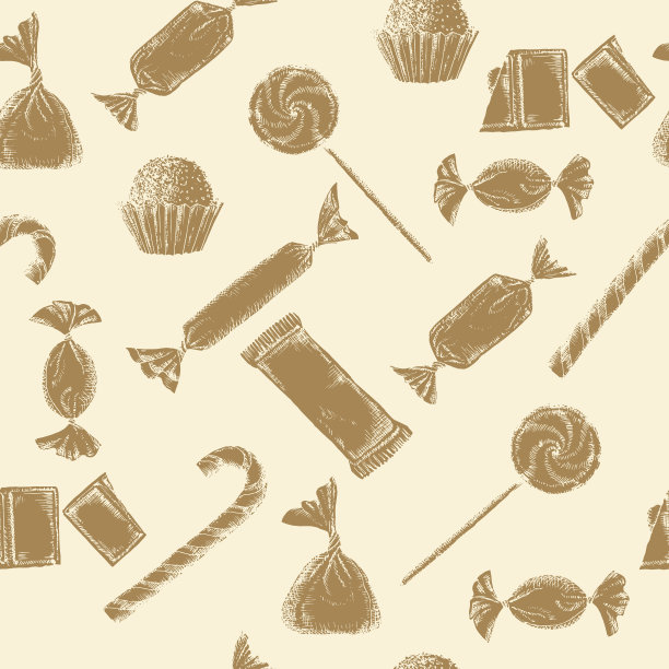 复古糖果背景图片下载