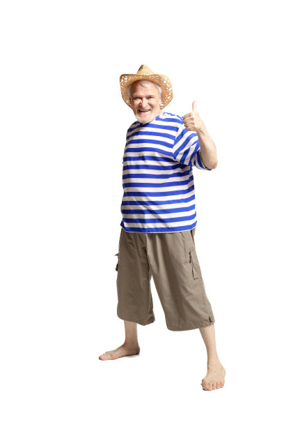 快乐活跃的老人图片下载