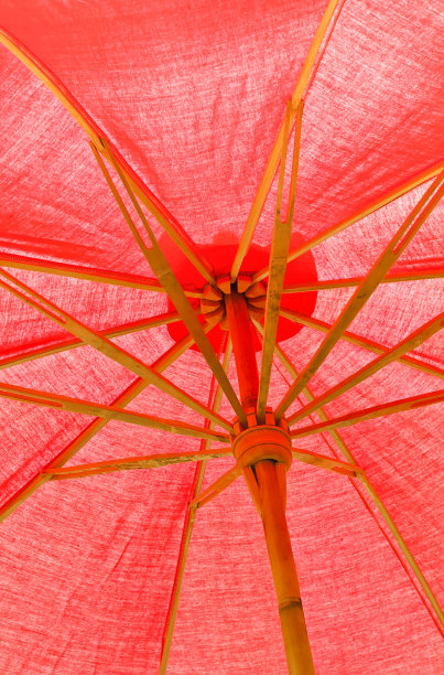 红伞的一部分。图片下载