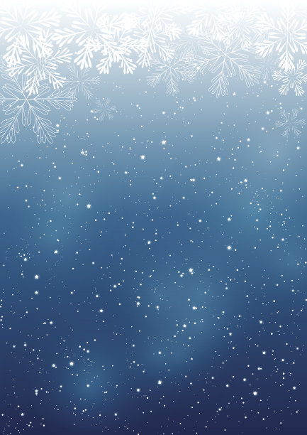 圣诞雪花背景为您的设计2素材图片