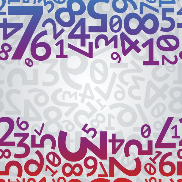 抽象蓝、紫、红的渐变随机数对光图片下载