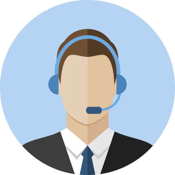 呼叫中心接线员图标图片下载