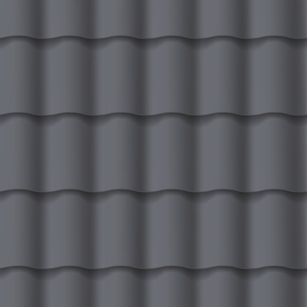 瓦片屋顶无缝模式图片下载