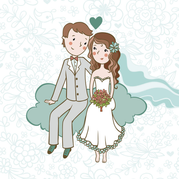 婚礼的邀请。图片下载