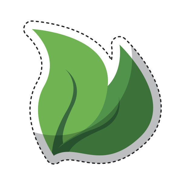 叶子是植物的天然图标图片下载