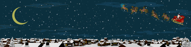 圣诞景观背景图片下载