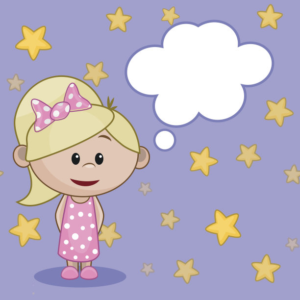 云的女孩图片下载