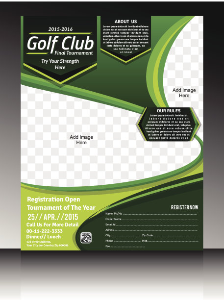 高尔夫球飞行模板图片下载