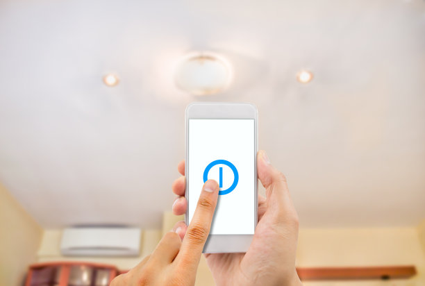 智能手机控制灯光图片下载