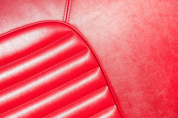 红色皮革特写镜头图片下载