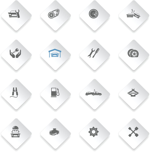 汽车服务图标图片下载