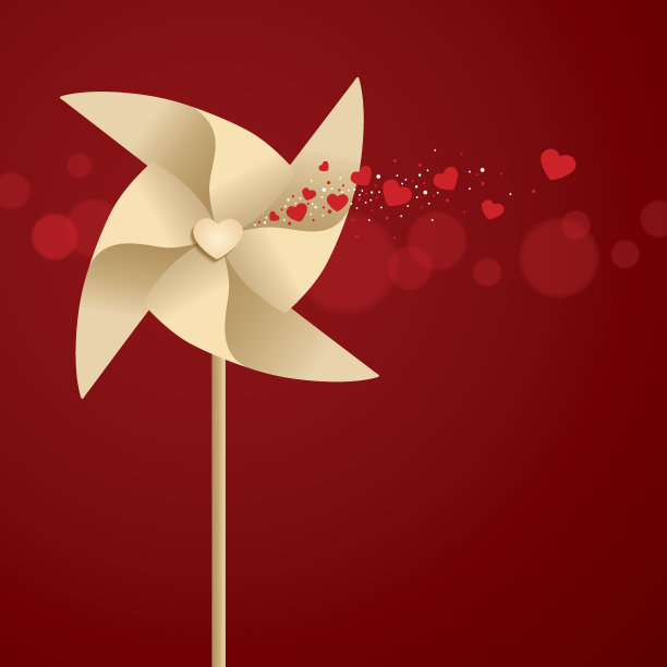 风车与心图片下载