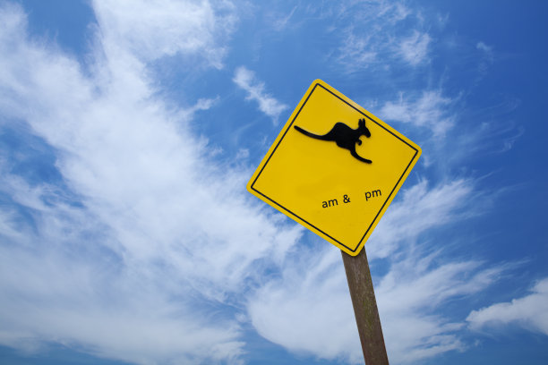 袋鼠标志图片下载