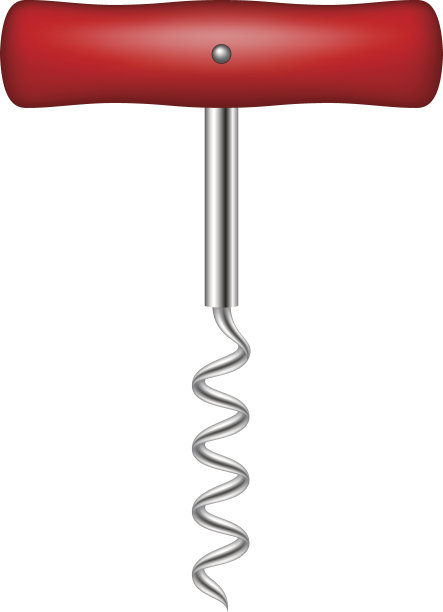 红色木柄开瓶器图片下载