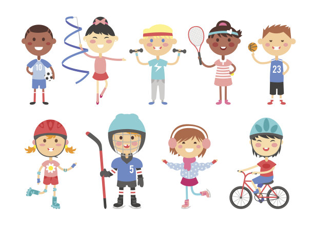 儿童矢量图素材ID：132573610