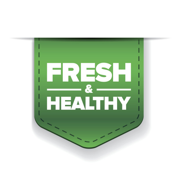 清新健康的丝带绿图片下载