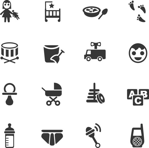 婴儿图标设置图片下载