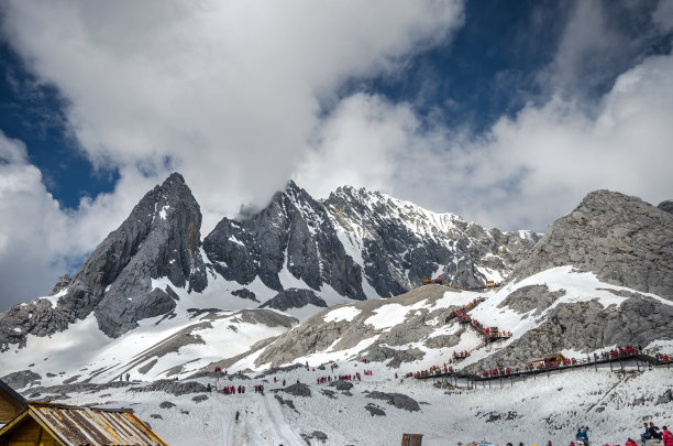 玉龙雪山素材图片