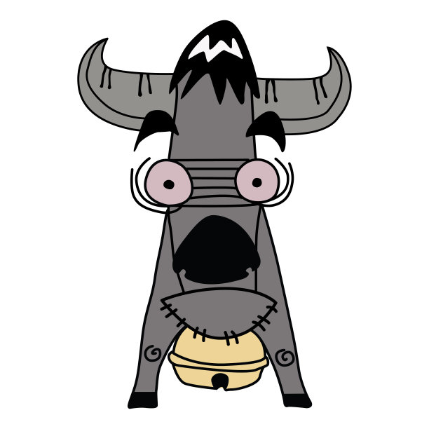 卡通水牛图片下载