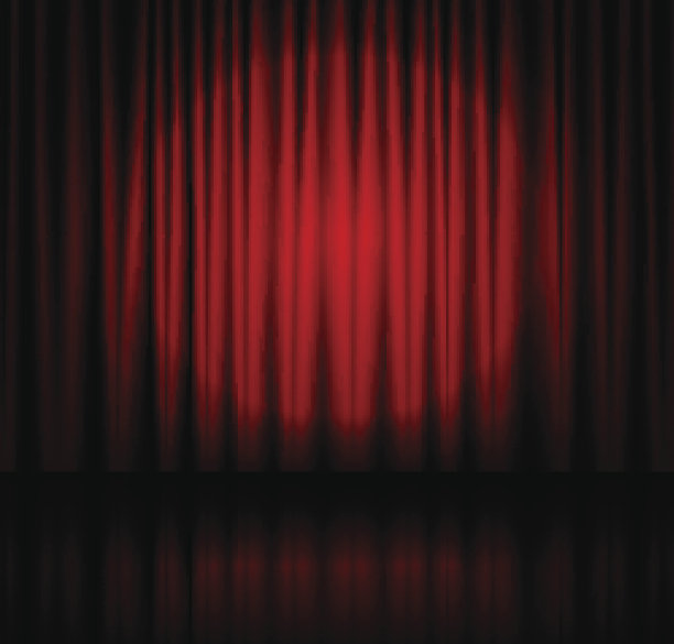 舞台上的聚光灯图片下载