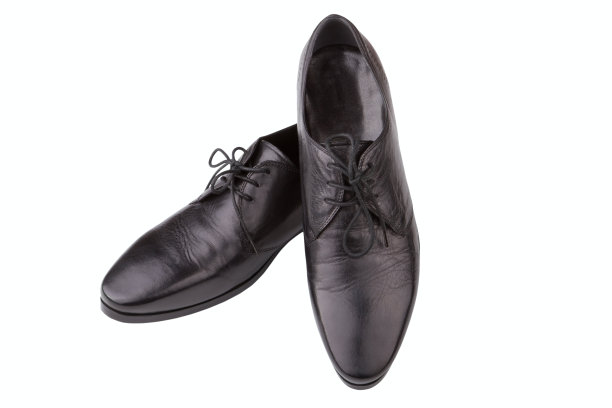 黑色男式皮鞋图片下载