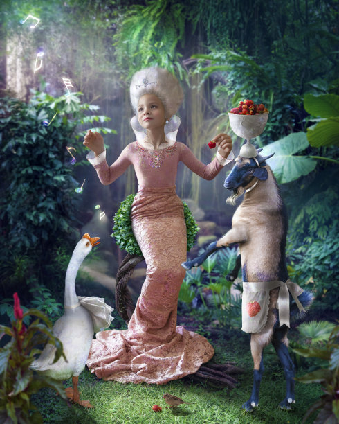 童话人物的照片处理图片下载