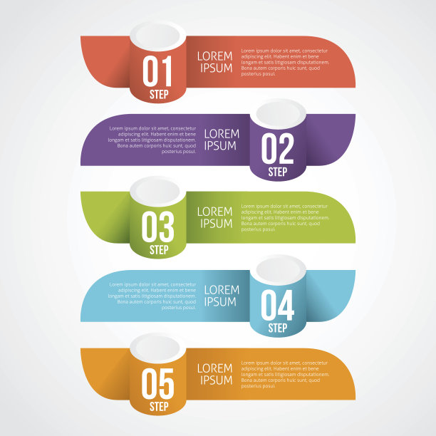 信息图表设计模板图片下载