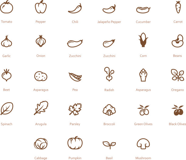 蔬菜图标设置图片下载