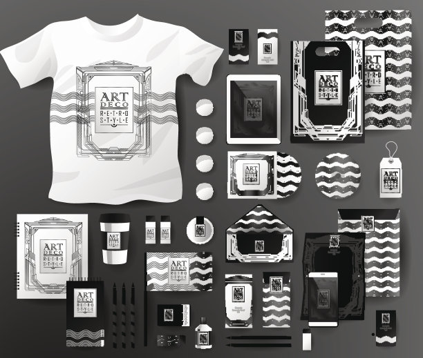 抽象业务设置。企业形象的模板图片下载