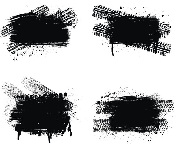 垃圾轮胎轨道组图片下载