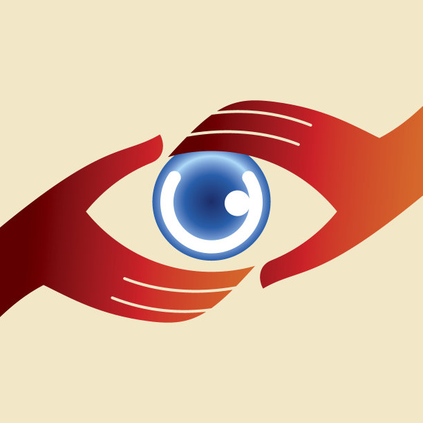 创意眼，概念向量图片下载