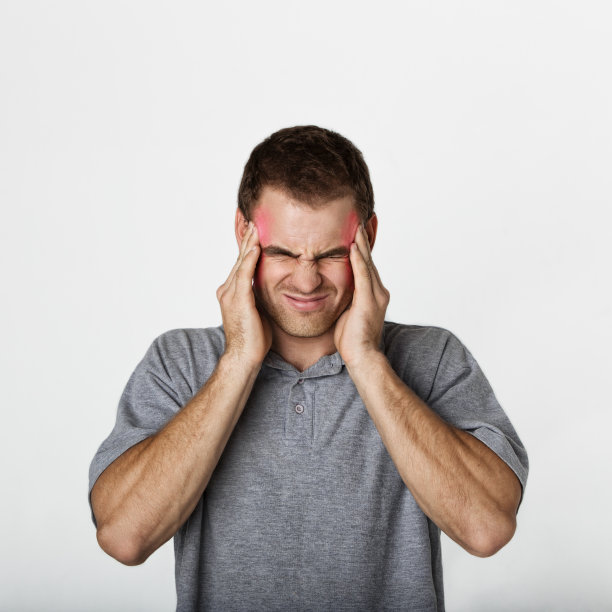 年轻人头疼图片下载