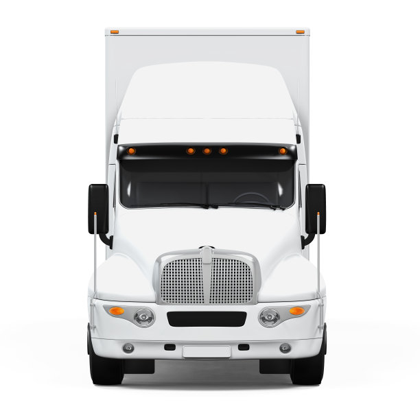 货物交付卡车图片下载