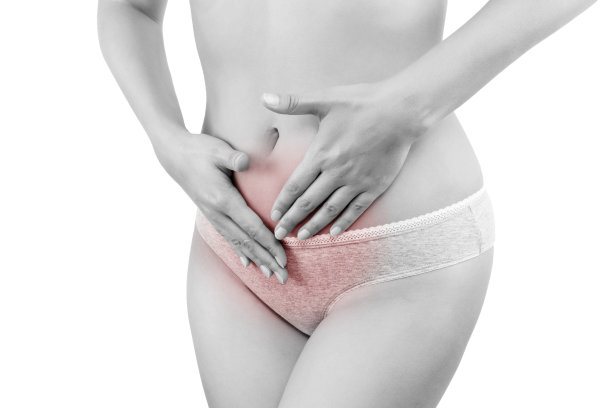 痛苦的月经。图片下载