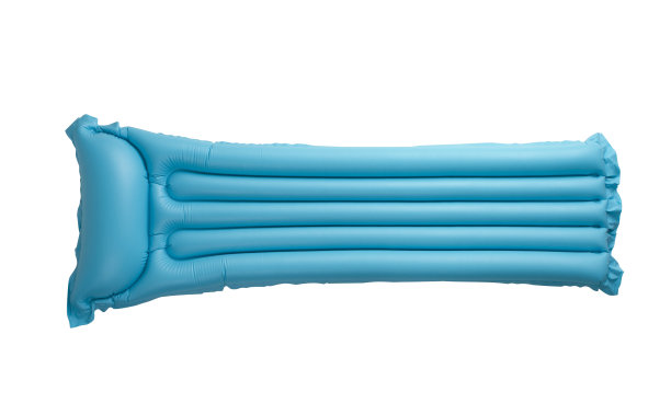 蓝色泳池浮筏图片下载