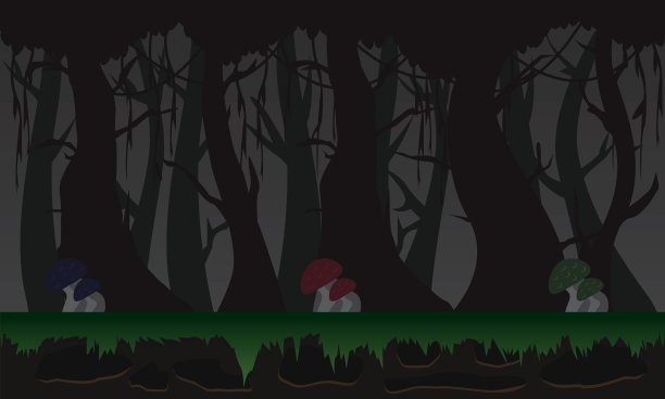 黑暗的丛林图片下载