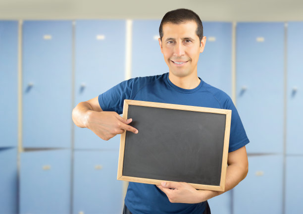 教练展示黑板图片下载