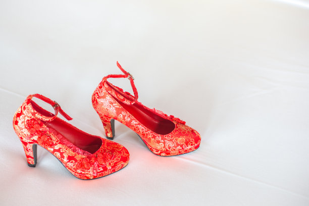 中国的婚礼鞋图片下载