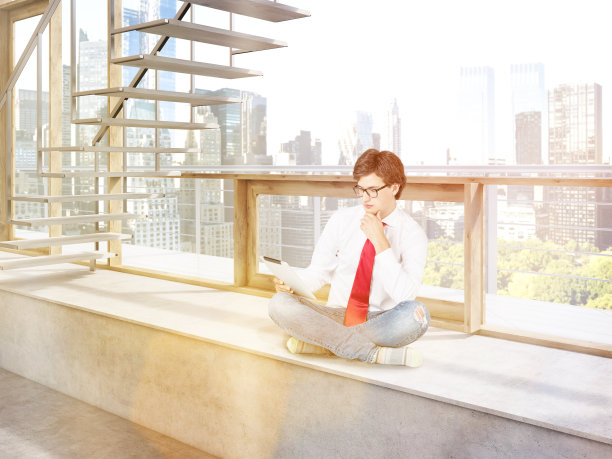 室内与商人图片下载